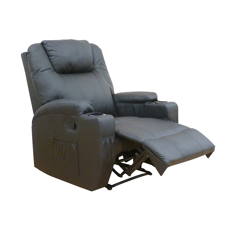 VERA MASSAGE ΠΟΛΥΘΡΟΝΑ ΜΑΥΡΟ PU 85x93x104