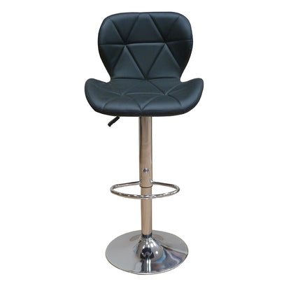 Σκαμπό Μπαρ 2 Τμχ Bar91 Black PU 48x49x109