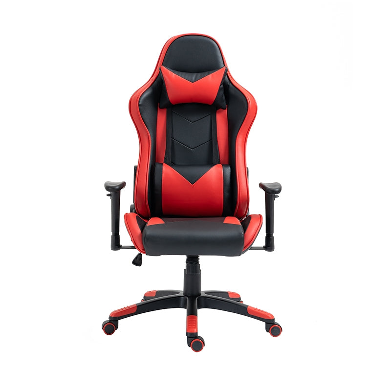 A6190 ΜΑΥΡΟ/ΚΟΚΚΙΝΟ ΠΟΛΥΘΡΟΝΑ GAMING 68Χ72X44-117/53-127εκ.