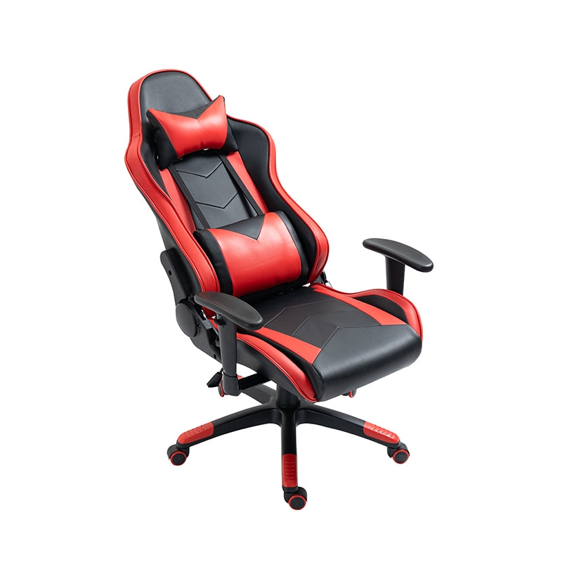 A6190 ΜΑΥΡΟ/ΚΟΚΚΙΝΟ ΠΟΛΥΘΡΟΝΑ GAMING 68Χ72X44-117/53-127εκ.