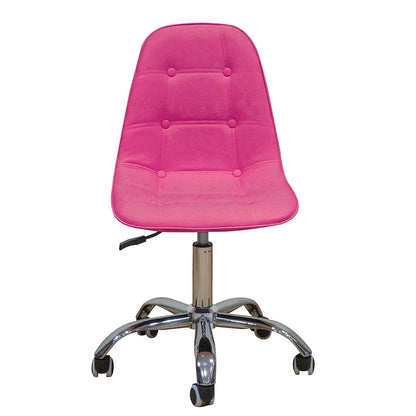 A1330 PINK PU ΚΑΡΕΚΛΑ ΓΡΑΦΕΙΟΥ 44X48.5X42-82/56-95εκ.