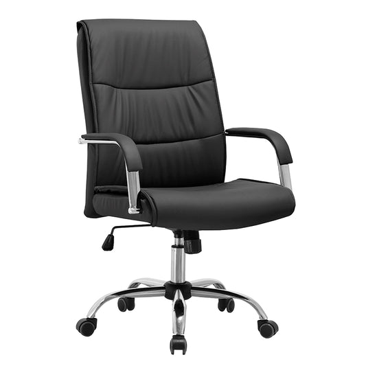 A3650 ΜΑΥΡΗ ΠΟΛΥΘΡΟΝΑ ΓΡΑΦΕΙΟΥ 59.5x68x44-101/54-110