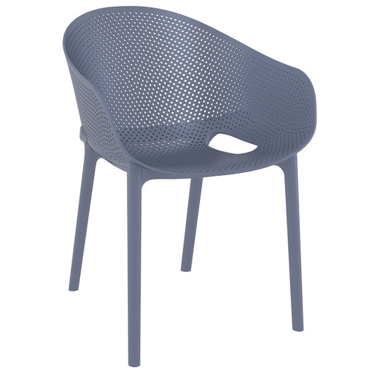 SKY PRO DARK GREY ΠΟΛΥΘΡΟΝΑ ΠΟΛ/ΝΙΟΥ 54x60x81
