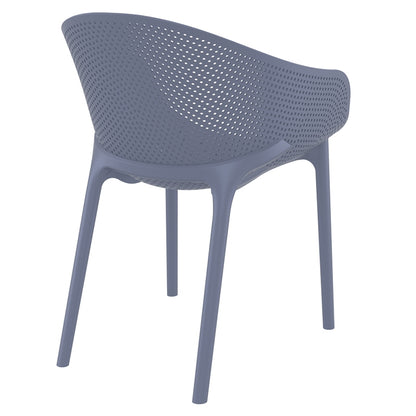 SKY PRO DARK GREY ΠΟΛΥΘΡΟΝΑ ΠΟΛ/ΝΙΟΥ 54x60x81