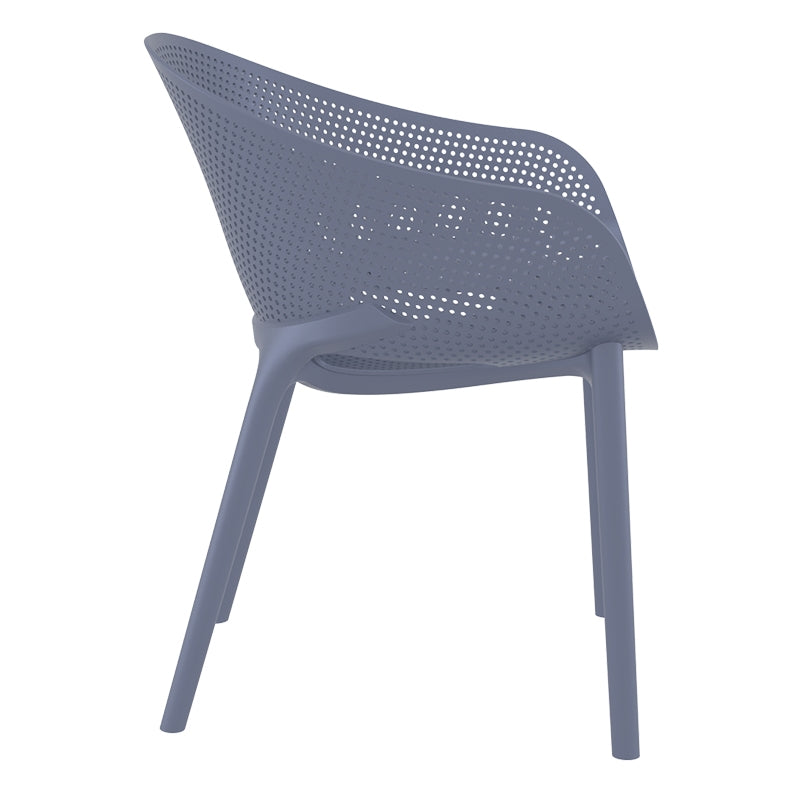 SKY PRO DARK GREY ΠΟΛΥΘΡΟΝΑ ΠΟΛ/ΝΙΟΥ 54x60x81