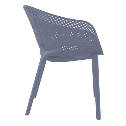 SKY PRO DARK GREY ΠΟΛΥΘΡΟΝΑ ΠΟΛ/ΝΙΟΥ 54x60x81