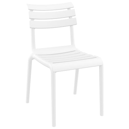HELEN WHITE POLYPROPYLENE CHAIR 50x59x84