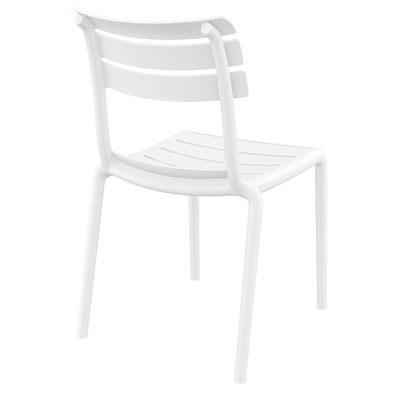 HELEN WHITE POLYPROPYLENE CHAIR 50x59x84