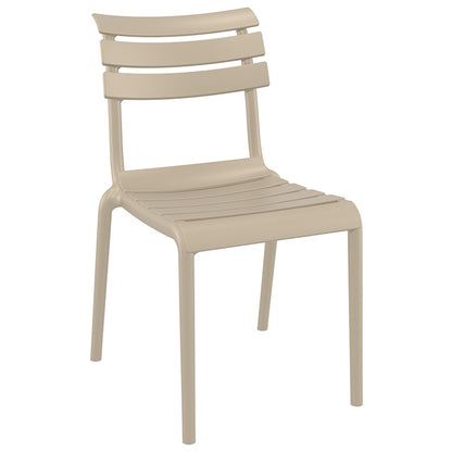 HELEN TAUPE POLYPROPYLENE CHAIR 50x59x84