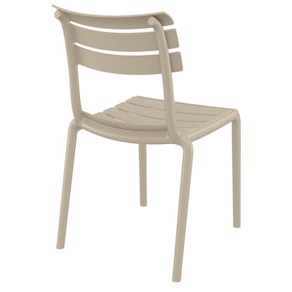 HELEN TAUPE POLYPROPYLENE CHAIR 50x59x84