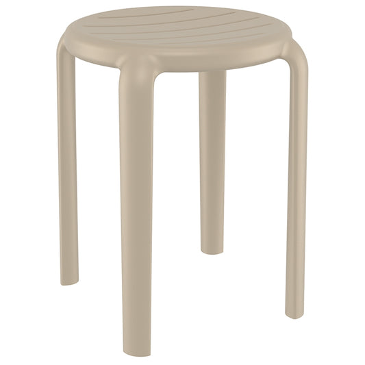 TOM ΣΚΑΜΠΟ TAUPE ΠΟΛ/ΝΙΟΥ 34x34x45