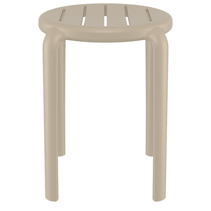 TOM ΣΚΑΜΠΟ TAUPE ΠΟΛ/ΝΙΟΥ 34x34x45