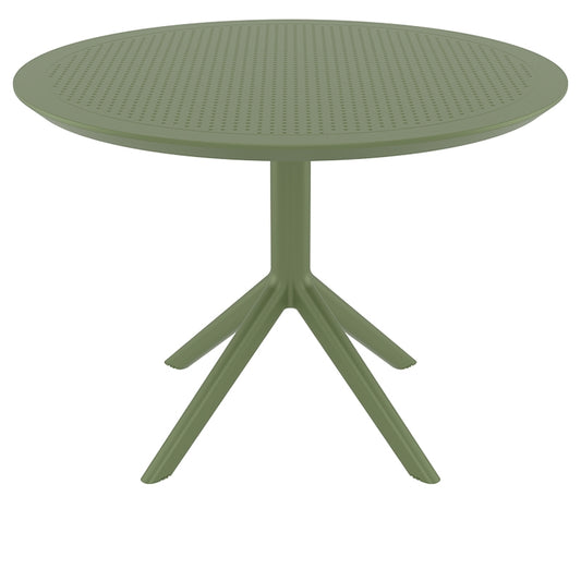 SKY OLIVE GREEN ΤΡΑΠΕΖΙ ΠΟΛ/ΝΙΟΥ Φ105x74