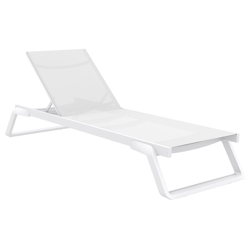 TROPIC ΞΑΠΛΩΣΤΡΑ WHITE/WHITE ΑΛΟΥΜ-ΠΟΛ/ΝΙΟΥ 210x72x31