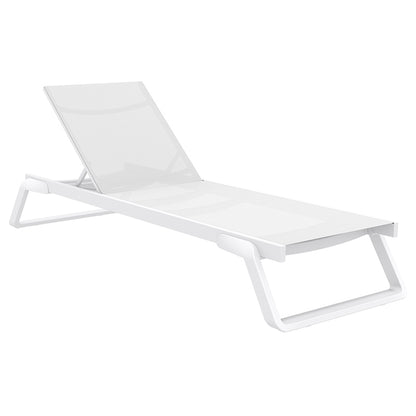 TROPIC ΞΑΠΛΩΣΤΡΑ WHITE/WHITE ΑΛΟΥΜ-ΠΟΛ/ΝΙΟΥ 210x72x31