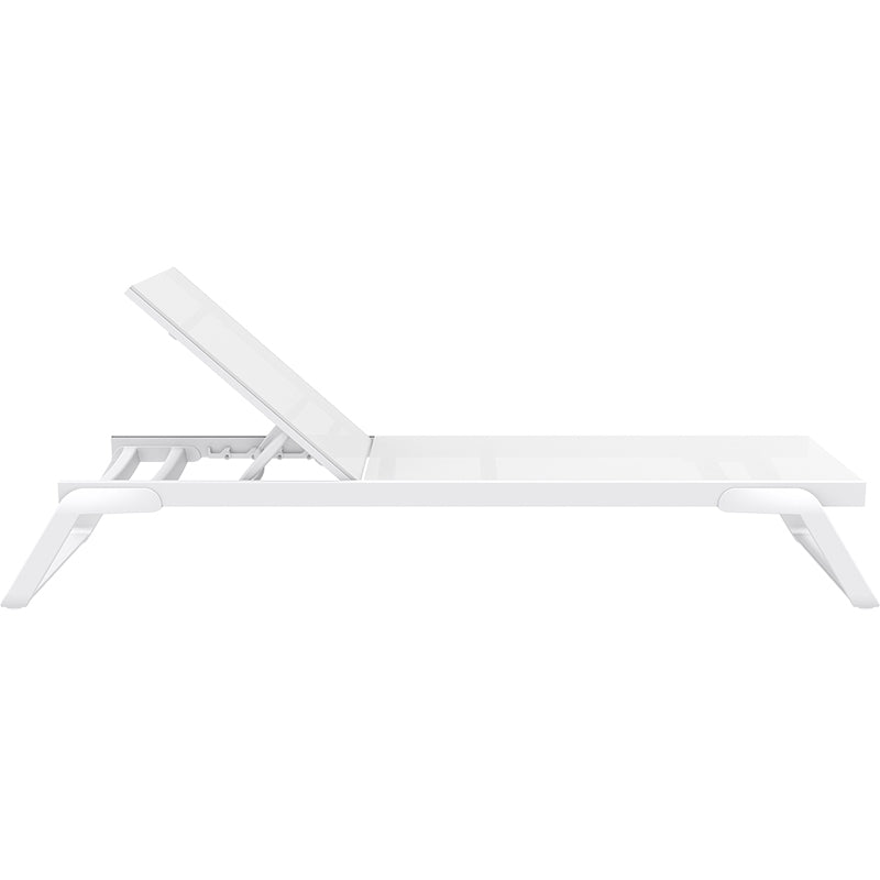 TROPIC ΞΑΠΛΩΣΤΡΑ WHITE/WHITE ΑΛΟΥΜ-ΠΟΛ/ΝΙΟΥ 210x72x31
