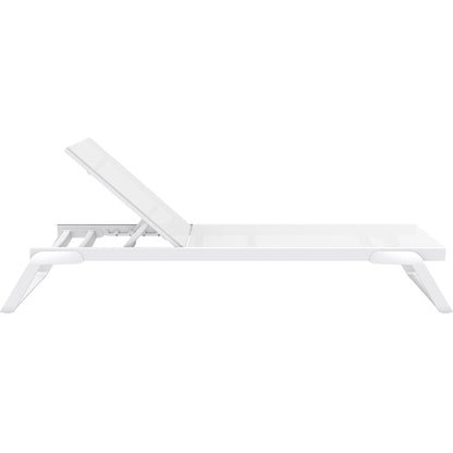 TROPIC ΞΑΠΛΩΣΤΡΑ WHITE/WHITE ΑΛΟΥΜ-ΠΟΛ/ΝΙΟΥ 210x72x31