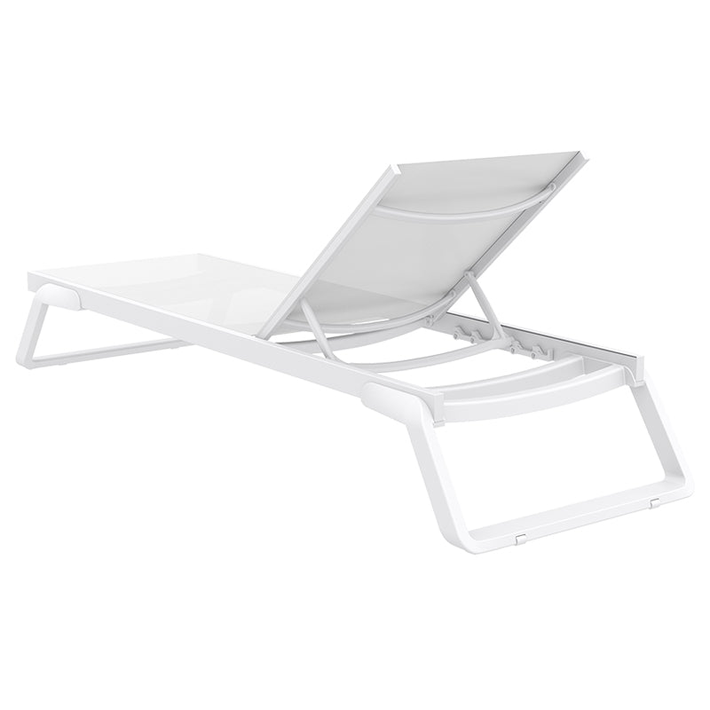 TROPIC ΞΑΠΛΩΣΤΡΑ WHITE/WHITE ΑΛΟΥΜ-ΠΟΛ/ΝΙΟΥ 210x72x31