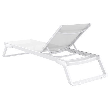 TROPIC ΞΑΠΛΩΣΤΡΑ WHITE/WHITE ΑΛΟΥΜ-ΠΟΛ/ΝΙΟΥ 210x72x31