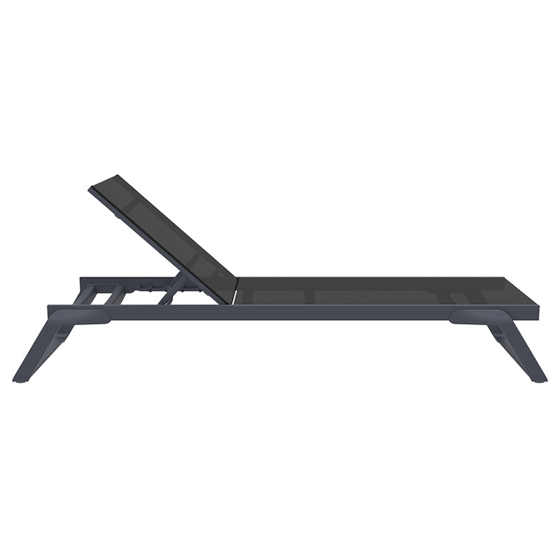 TROPIC ΞΑΠΛΩΣΤΡΑ DARK GREY/BLACK ΑΛΟΥΜ-ΠΟΛ/ΝΙΟΥ 210x72x31