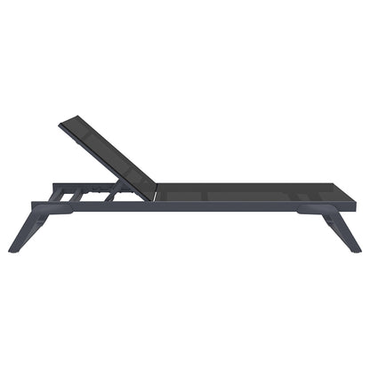 TROPIC ΞΑΠΛΩΣΤΡΑ DARK GREY/BLACK ΑΛΟΥΜ-ΠΟΛ/ΝΙΟΥ 210x72x31