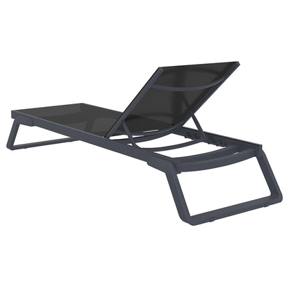TROPIC ΞΑΠΛΩΣΤΡΑ DARK GREY/BLACK ΑΛΟΥΜ-ΠΟΛ/ΝΙΟΥ 210x72x31