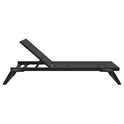 TROPIC ΞΑΠΛΩΣΤΡΑ BLACK/BLACK ΑΛΟΥΜ-ΠΟΛ/ΝΙΟΥ 210x72x31