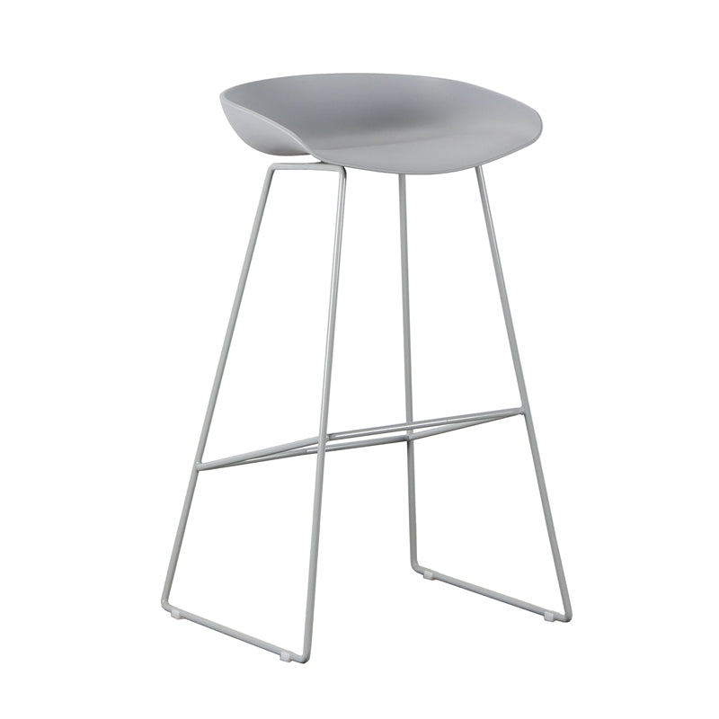 LETO GREY PP ΣΚΑΜΠΟ ΜΕΤΑΛΛΙΚΟ 46x44x75-84