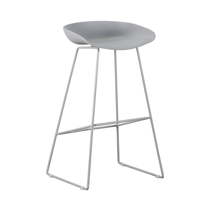 LETO GREY PP ΣΚΑΜΠΟ ΜΕΤΑΛΛΙΚΟ 46x44x75-84
