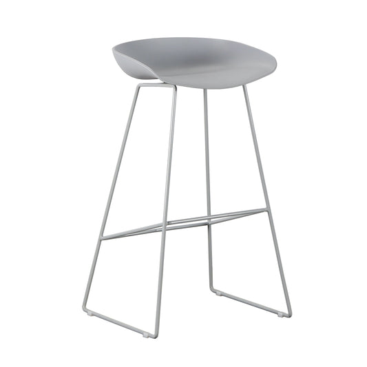 LETO GREY PP ΣΚΑΜΠΟ ΜΕΤΑΛΛΙΚΟ 46x44x75-84