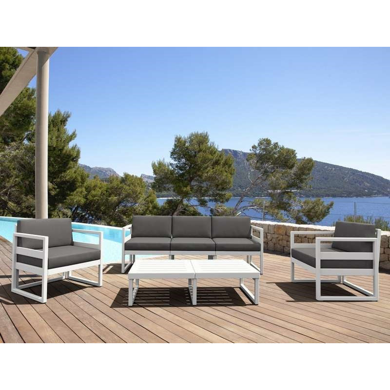 MYKONOS ΜΑΞΙΛΑΡΙ ΠΛΑΤΗΣ DARK GREY 65x35x16/9