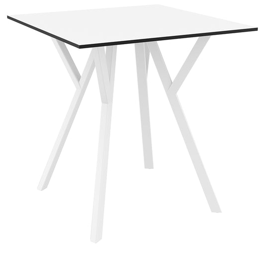 MAX ΤΡΑΠΕΖΙ WHITE LAMINATE 12mm 70x70x74