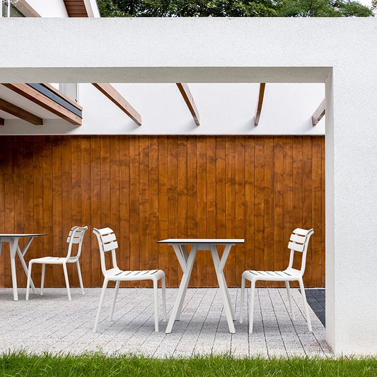 MAX ΤΡΑΠΕΖΙ WHITE LAMINATE 12mm 70x70x74