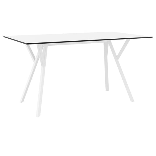 MAX ΤΡΑΠΕΖΙ WHITE LAMINATE 12mm 140x80x74
