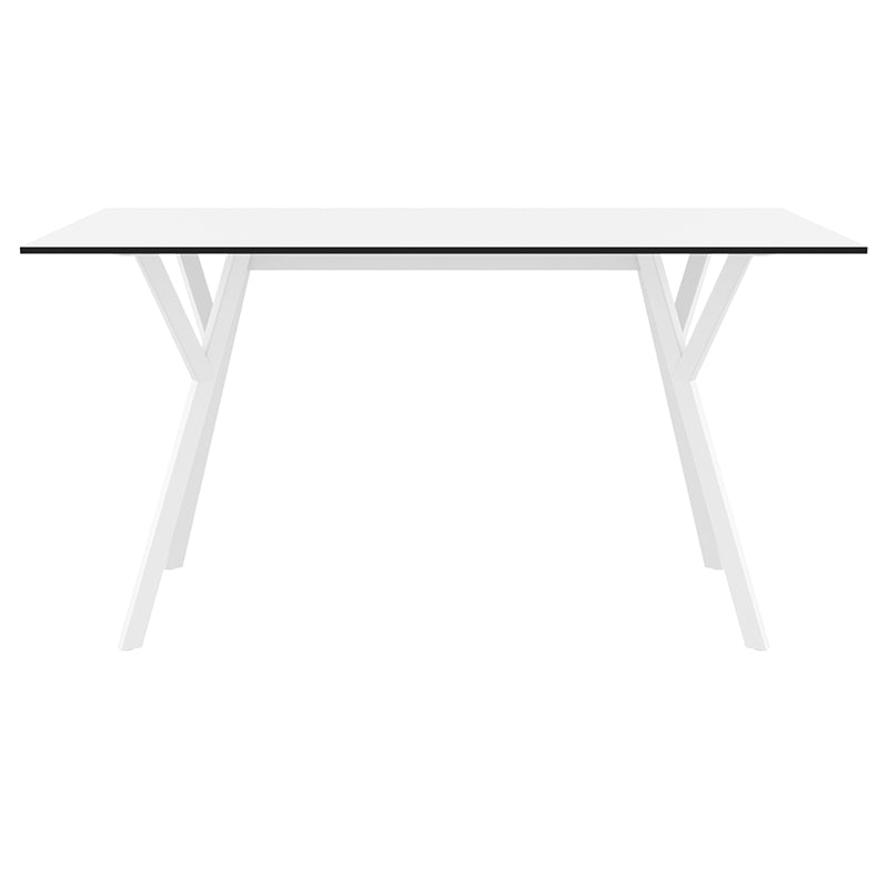 MAX ΤΡΑΠΕΖΙ WHITE LAMINATE 12mm 140x80x74