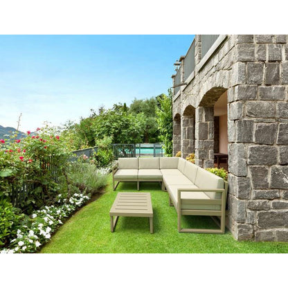 MYKONOS ΜΑΞΙΛΑΡΙ ΚΑΘΙΣΜΑΤΟΣ BEIGE 65x65x10