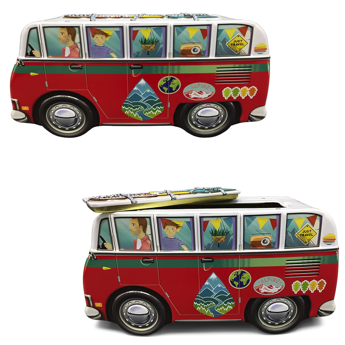 Κουτί Μεταλλικό Βαν Καλοκαιριού 23x11x12