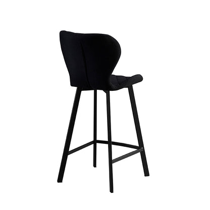 MARTIN ΜΑΥΡΟ ΥΦΑΣΜΑ(Σ2)66εκ. ΣΚΑΜΠΟ ΜΕΤΑΛΛΙΚΟ 45X49X66-98εκ.