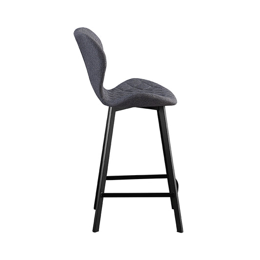 MARTIN ΓΚΡΙ ΥΦΑΣΜΑ(Σ2)66εκ. ΣΚΑΜΠΟ ΜΕΤΑΛΛΙΚΟ 45X49X66-98εκ.
