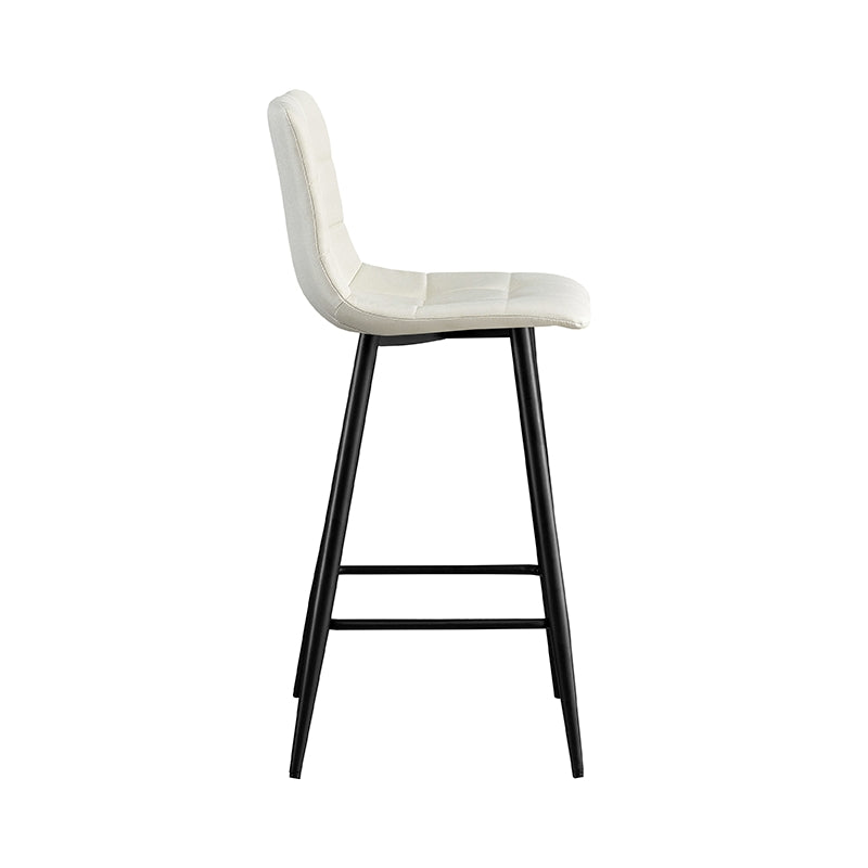 NORA OFF WHITE ΥΦΑΣΜΑ ΣΚΑΜΠΟ ΜΕΤΑΛΛΙΚΟ 47x49x72-104