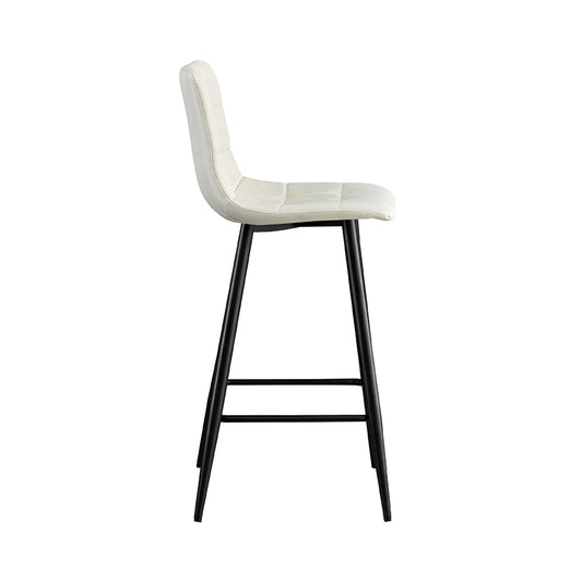 NORA OFF WHITE ΥΦΑΣΜΑ ΣΚΑΜΠΟ ΜΕΤΑΛΛΙΚΟ 47x49x72-104