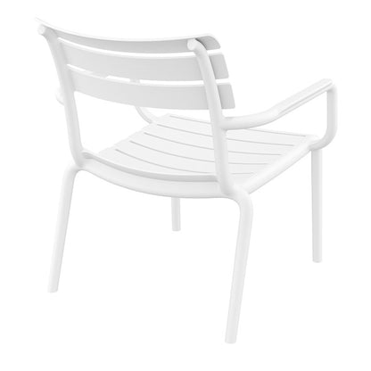 PARIS LOUNGE WHITE ΠΟΛ/ΝΑ ΠΟΛ/ΝΙΟΥ 68x70x76