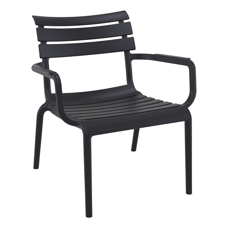PARIS LOUNGE BLACK ΠΟΛ/ΝΑ ΠΟΛ/ΝΙΟΥ 68x70x76