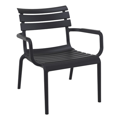 PARIS LOUNGE BLACK ΠΟΛ/ΝΑ ΠΟΛ/ΝΙΟΥ 68x70x76