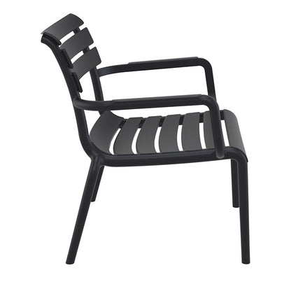 PARIS LOUNGE BLACK ΠΟΛ/ΝΑ ΠΟΛ/ΝΙΟΥ 68x70x76