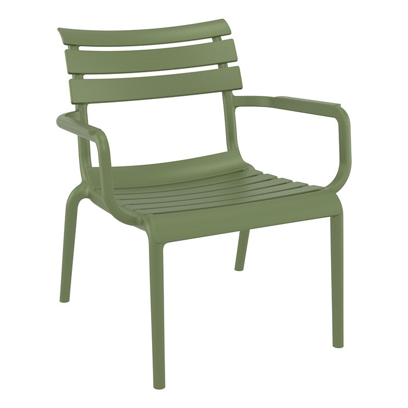 PARIS LOUNGE OLIVE GREEN ΠΟΛ/ΝΑ ΠΟΛ/ΝΙΟΥ 68x70x76