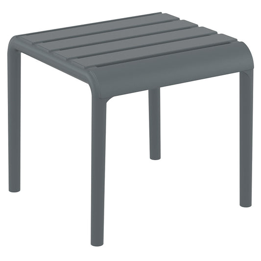 PARIS DARK GREY ΤΡΑΠΕΖΙ ΠΟΛ/ΝΙΟΥ 42x41x40