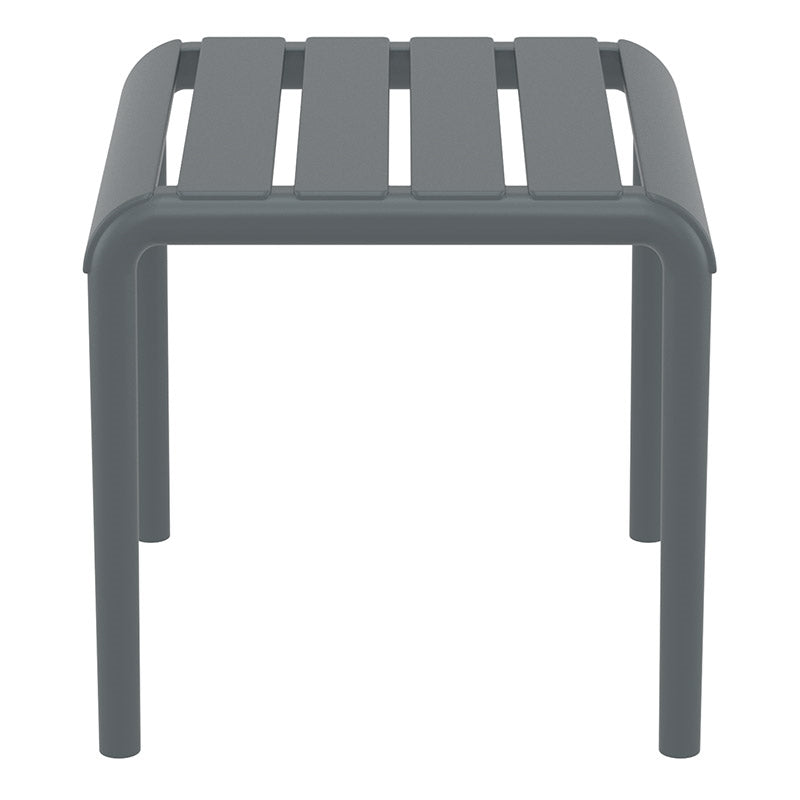 PARIS DARK GREY ΤΡΑΠΕΖΙ ΠΟΛ/ΝΙΟΥ 42x41x40