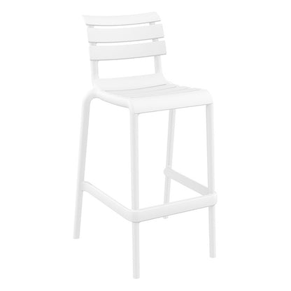 HELEN WHITE STOOL POLY/NIOU 53x55x105