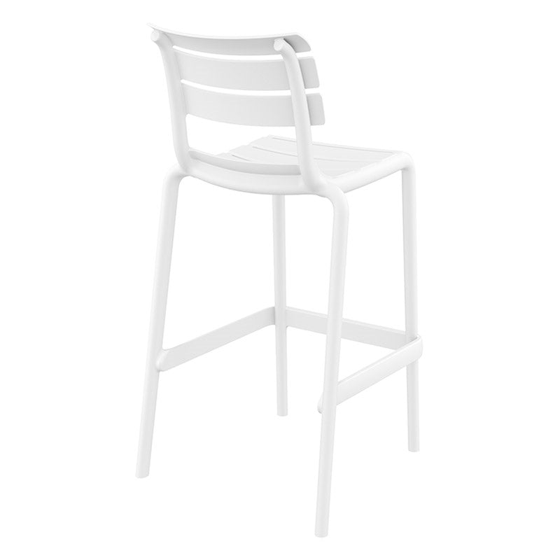 HELEN WHITE STOOL POLY/NIOU 53x55x105